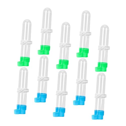 DIKACA 10 Stück Teiliges Automatisches Vogel Wasserspender Transparenter Parrot Water Container Einfacher Einbau Platzsparend Geeignet für Wellensittiche Nymphensittiche Papageienkäfig DIKACA 10 Stück Teiliges Automatisches Vogel Wasserspender Transparenter Parrot Water Container Einfacher Einbau Platzsparend Geeignet für Wellensittiche Nymphensittiche Papageienkäfig von DIKACA