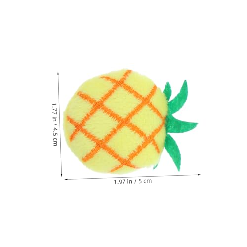 DIKACA 10 Stück Teiliges Katzenminze Plüsch Ananas Design Interaktives Katzenspielzeug zum Kauen und Fördert Sauberes Zuhause und Bindet Haustierfreundschaft Geeignet für Katzen DIKACA 10 Stück Teiliges Katzenminze Plüsch Ananas Design Interaktives Katzenspielzeug zum Kauen und Fördert Sauberes Zuhause und Bindet Haustierfreundschaft Geeignet für Katzen von DIKACA