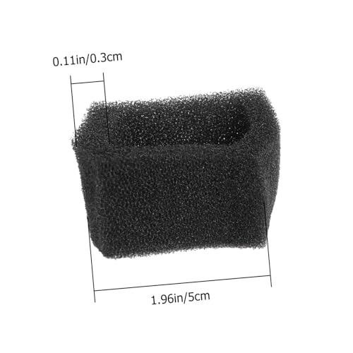 DIKACA 10 Stück Teiliges Pu Schwamm Ersatzfilter für Haustier Trinkbrunnen Langlebiger Geruchsneutraler Wasserfilter für Katzen Hundebrunnen Einfache Installation Weicher von DIKACA