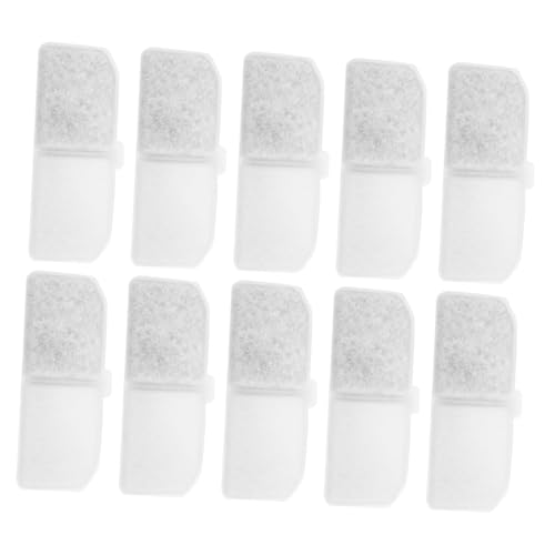 DIKACA 10 Stück Trinkbrunnen für Haustiere Katzenfilter für Trinkbrunnen Filter für Wasserbrunnen Haustierwasserbrunnenfilter Ersatz wasserfilter Haustierbrunnen Wasserreinigung Baumwolle DIKACA 10 Stück Trinkbrunnen für Haustiere Katzenfilter für Trinkbrunnen Filter für Wasserbrunnen Haustierwasserbrunnenfilter Ersatz wasserfilter Haustierbrunnen Wasserreinigung Baumwolle von DIKACA
