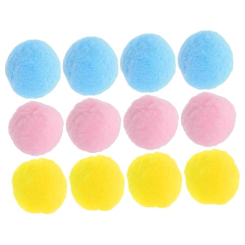DIKACA 12 Stück Weiche Farbenfrohe Plüschspielzeuge für Katzen Aktivität Innenräumen für Kleine Kätzchen DIKACA 12 Stück Weiche Farbenfrohe Plüschspielzeuge für Katzen Aktivität Innenräumen für Kleine Kätzchen von DIKACA