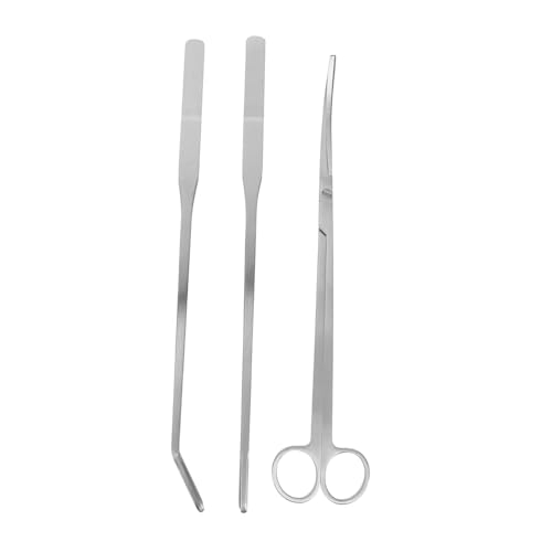 DIKACA 1Satz Aquarium Werkzeugset Teiliges Trimmset mit Gebogener Gerader Pinzette und Gebogener Pinzette für Aquarienpflege und Wasserpflanzenformung DIKACA 1Satz Aquarium Werkzeugset Teiliges Trimmset mit Gebogener Gerader Pinzette und Gebogener Pinzette für Aquarienpflege und Wasserpflanzenformung von DIKACA