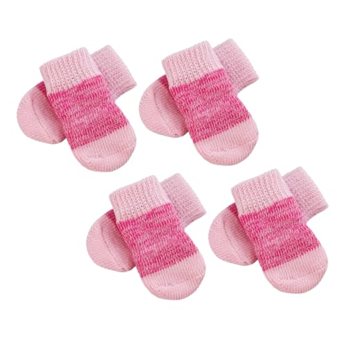 DIKACA 2 Sätze Elastische rutschfeste Hundesocken für Kleine bis Große Hunde Atmungsaktive Bequeme Pet Socks Schutz und Traktion für Innenbereich und Outdoor Geeignet für Alltag und von DIKACA