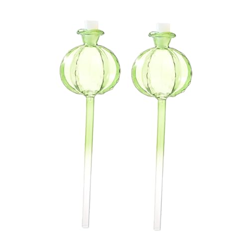 DIKACA 2 Stück Automatisches Bewässerungsgerät Selbstbewässerndes Terrarium Wasserblumen Kugelbirne Bewässerungsstäbe Automatische Bewässerungsgeräte Bewässerungsspikes DIKACA 2 Stück Automatisches Bewässerungsgerät Selbstbewässerndes Terrarium Wasserblumen Kugelbirne Bewässerungsstäbe Automatische Bewässerungsgeräte Bewässerungsspikes von DIKACA