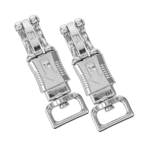 DIKACA 2 Stück Metall Schnellverschluss Snap Haken für Pferdegeschirr Verzinkte Legierung Federbelastet Robust für Reitsport Outdoor Aktivitäten und Vielseitige Nutzung DIKACA 2 Stück Metall Schnellverschluss Snap Haken für Pferdegeschirr Verzinkte Legierung Federbelastet Robust für Reitsport Outdoor Aktivitäten und Vielseitige Nutzung von DIKACA