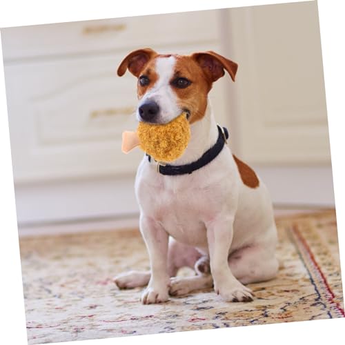 DIKACA 2 Stück Quietschendes Hundespielzeug Plüsch Hähnchenkeule Kauspielzeug Langlebig Sicher für Kleine Mittlere Große Hunde Interaktives Training zur Zahnpflege und Beschäftigung DIKACA 2 Stück Quietschendes Hundespielzeug Plüsch Hähnchenkeule Kauspielzeug Langlebig Sicher für Kleine Mittlere Große Hunde Interaktives Training zur Zahnpflege und Beschäftigung von DIKACA