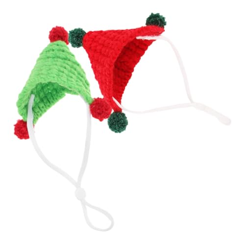 DIKACA 2 Stück Strickmützen für Kleine Tiere Dreieckige Hüte für Hamster und Meerschweinchen Niedliche Cosplay Accessoires für für Haustierkostüme und Besondere Anlässe DIKACA 2 Stück Strickmützen für Kleine Tiere Dreieckige Hüte für Hamster und Meerschweinchen Niedliche Cosplay Accessoires für für Haustierkostüme und Besondere Anlässe von DIKACA