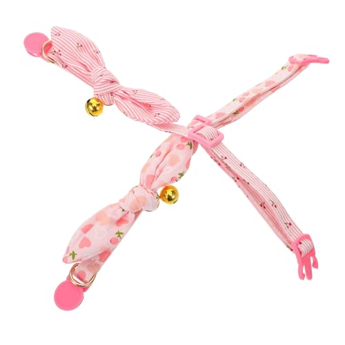 DIKACA 2 Stück Teiliges Verstellbares Haustier mit Glocke Dekoratives Hundehalsband und Katzenblumenhalskette Niedliches Accessoire für Weibliche Hunde und Sicherheitsfördernd für und DIKACA 2 Stück Teiliges Verstellbares Haustier mit Glocke Dekoratives Hundehalsband und Katzenblumenhalskette Niedliches Accessoire für Weibliche Hunde und Sicherheitsfördernd für und von DIKACA