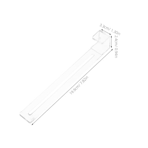 DIKACA 2 Stück Verstellbare Aquarium Haken aus Robustem Kunststoff Vielseitige Halter für Pflanzen Sonnenplätze und Brutboxen Einfache Befestigung Passend für Verschiedene Terrarien und von DIKACA