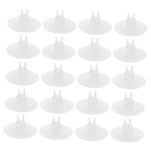 DIKACA 20 Stück Teiliges Transparentes Aquarium Saugnapf Clips Verstellbare Airline Schlauchhalterung Feste Saugnäpfe für Wasserrohrbefestigung Kompatibel mit Verschiedenen DIKACA 20 Stück Teiliges Transparentes Aquarium Saugnapf Clips Verstellbare Airline Schlauchhalterung Feste Saugnäpfe für Wasserrohrbefestigung Kompatibel mit Verschiedenen von DIKACA