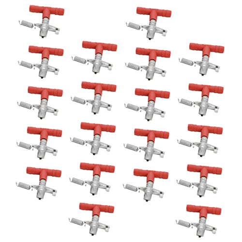 DIKACA 20Stücke Kaninchen Trinkgeräte Automatischer Wasserspender Für Haustiere Federndes Design Für Kaninchenkäfige Futter Und Wassersystem Und Langlebig DIKACA 20Stücke Kaninchen Trinkgeräte Automatischer Wasserspender Für Haustiere Federndes Design Für Kaninchenkäfige Futter Und Wassersystem Und Langlebig von DIKACA