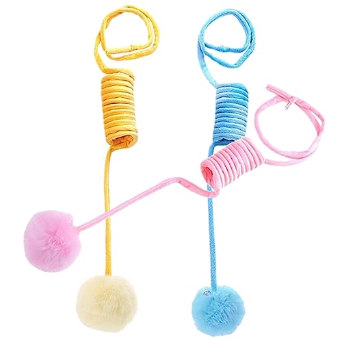 DIKACA 3 Stück Katzen Plüschball mit Saugnapf Interaktive Katzenspielzeuge für Drinnen Fördert die Selbstbeschäftigung und Ihrer Katze Gelb und Blau DIKACA 3 Stück Katzen Plüschball mit Saugnapf Interaktive Katzenspielzeuge für Drinnen Fördert die Selbstbeschäftigung und Ihrer Katze Gelb und Blau von DIKACA