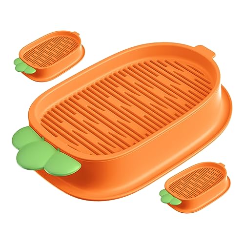 DIKACA 3 Stück Pflanzkasten Für Katzengras Anlage Sieht Kneifen Natürlich Container Wasser Drinnen Haustier Katzenminze Praktischer Blumenkasten Für Katzengras Pp Orange DIKACA 3 Stück Pflanzkasten Für Katzengras Anlage Sieht Kneifen Natürlich Container Wasser Drinnen Haustier Katzenminze Praktischer Blumenkasten Für Katzengras Pp Orange von DIKACA