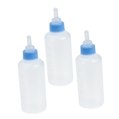 DIKACA 3 Stück Teiliges Katzennuckelflaschen Neugeborene mit Auslaufsicherer Aufzuchtflasche Geeignet für Welpen Kätzchen und Kleine Haustiere Praktische Fütterung und Futterkontrolle zu DIKACA 3 Stück Teiliges Katzennuckelflaschen Neugeborene mit Auslaufsicherer Aufzuchtflasche Geeignet für Welpen Kätzchen und Kleine Haustiere Praktische Fütterung und Futterkontrolle zu von DIKACA