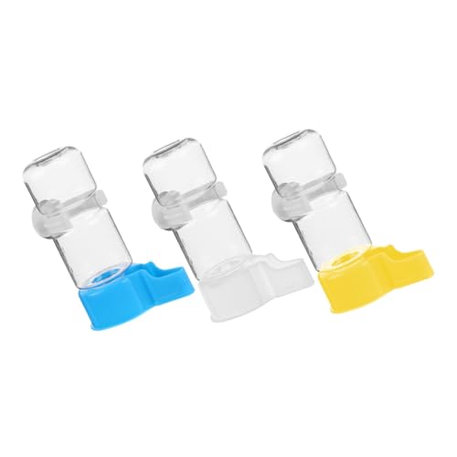 DIKACA 3 Stück Vogel Wasserdispenser Automatischer Wasserspender für Papageien Große Kapazität Lebensmittelechte Materialien für Wellensittiche und Andere Hängendes Design Verschütten DIKACA 3 Stück Vogel Wasserdispenser Automatischer Wasserspender für Papageien Große Kapazität Lebensmittelechte Materialien für Wellensittiche und Andere Hängendes Design Verschütten von DIKACA