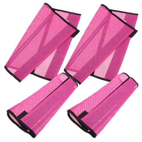 DIKACA 4 Stück Teiliges Atmungsaktive Mesh Pferdefliegenstiefel Lockere Passform Elastische Beinlinge Schützt vor Insekten Ermüdung und Stompen Sitz für Pferdebeine DIKACA 4 Stück Teiliges Atmungsaktive Mesh Pferdefliegenstiefel Lockere Passform Elastische Beinlinge Schützt vor Insekten Ermüdung und Stompen Sitz für Pferdebeine von DIKACA