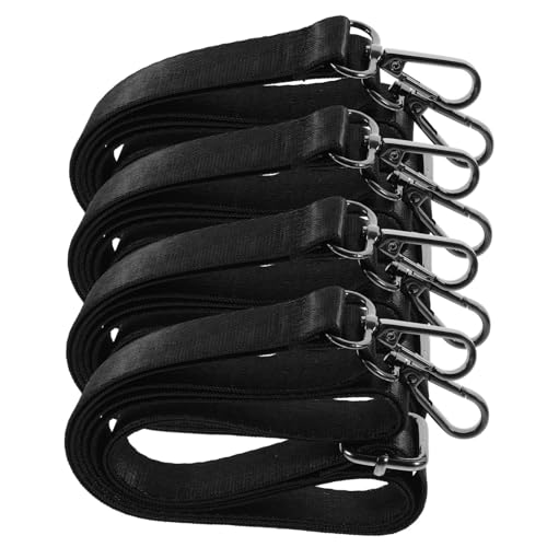 DIKACA 4 Stück Verstellbare Elastische Beinriemen für Pferdedecken mit Drehbaren Clips und für Pferd Passend für Pferdedecken von DIKACA