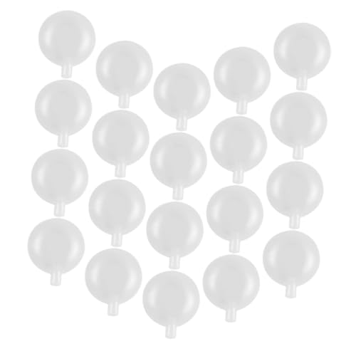 DIKACA 50 Stück Puppen Quietscher Einsatz Weiß Langlebige Kunststoff Squeaker zur Reparatur und DIY Geräuschaktive Einlage für Plüschtiere und Haustierspielzeug für Jungen und Mädchen von DIKACA