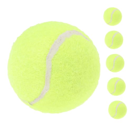 DIKACA 6 Stück Teiliges Hundespielzeug aus Langlebigen Leichten Trainings Tennisbällen für Kleine bis Große Hunde rutschfest Robust für Indoor und Outdoor Spaß DIKACA 6 Stück Teiliges Hundespielzeug aus Langlebigen Leichten Trainings Tennisbällen für Kleine bis Große Hunde rutschfest Robust für Indoor und Outdoor Spaß von DIKACA
