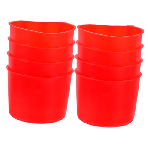 DIKACA 8 Stück Hängende Vogelkäfignäpfe, Kaninchenfutternapf, Haustier-wassernapf Für Kleintiere, Hühnerstall-futternapf, Haustier-Futter- Und Wassernapf DIKACA 8 Stück Hängende Vogelkäfignäpfe, Kaninchenfutternapf, Haustier-wassernapf Für Kleintiere, Hühnerstall-futternapf, Haustier-Futter- Und Wassernapf von DIKACA