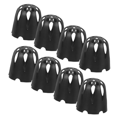 DIKACA 8 Stück Hydrophobe Abdeckung Für Orchideentöpfe Pflanzenuntersetzer Untersetzer Für Blumentöpfe Sukkulente Pflanzer Sukkulenter Pflanzentopf Für Pflanzen Im Freien Plastik Black DIKACA 8 Stück Hydrophobe Abdeckung Für Orchideentöpfe Pflanzenuntersetzer Untersetzer Für Blumentöpfe Sukkulente Pflanzer Sukkulenter Pflanzentopf Für Pflanzen Im Freien Plastik Black von DIKACA