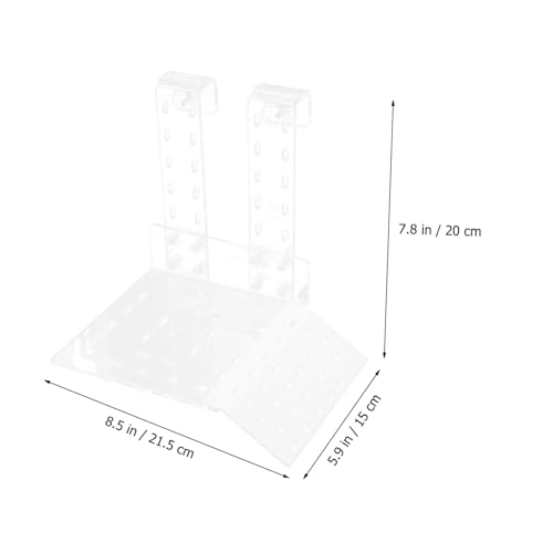 DIKACA Acryl Schildkröten Sonnenplattform zum Aufhängen Klare Terrassen für Aquarium Langlebig und Verformungsbeständig als Sonnenplatz und Spielplattform für Reptilien und DIKACA Acryl Schildkröten Sonnenplattform zum Aufhängen Klare Terrassen für Aquarium Langlebig und Verformungsbeständig als Sonnenplatz und Spielplattform für Reptilien und von DIKACA