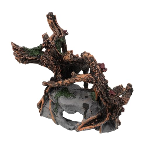 DIKACA Aquarium Deko Resin Höhlenbaumstamm Realistisch Hohl Versteck für Garnelen Betta Fische Stressreduzierend Präzise Detailreich Geeignet für Kleine Aquarien Gestaltung DIKACA Aquarium Deko Resin Höhlenbaumstamm Realistisch Hohl Versteck für Garnelen Betta Fische Stressreduzierend Präzise Detailreich Geeignet für Kleine Aquarien Gestaltung von DIKACA
