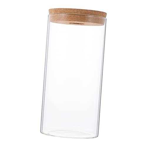 DIKACA Aquarium Glas-Container Glasanlage Terrarienglas Aus Glas Luftpflanzenvase Pflanze Terrarienschale Vase Terrarium Tischbehälter Hohes Borosilikat Mikro-landschaftsflasche von DIKACA