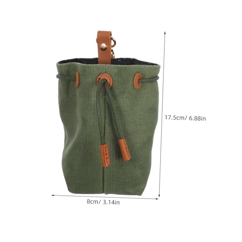 DIKACA Canvas Treat Holder für Hunde Trainingstasche mit Hängendem Design Wasserabweisend Strapazierfähiger Canvas Snackbeutel für Outdoor Reisen und Tägliche Futteraufbewahrung für DIKACA Canvas Treat Holder für Hunde Trainingstasche mit Hängendem Design Wasserabweisend Strapazierfähiger Canvas Snackbeutel für Outdoor Reisen und Tägliche Futteraufbewahrung für von DIKACA