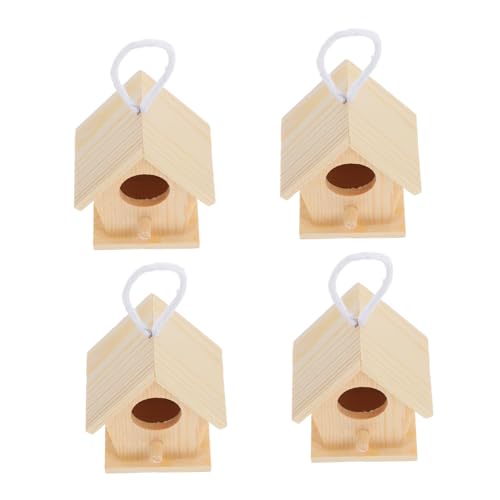 DIKACA DIY Vogelhäuschen Bausatz Aus Unbehandeltem Holz Zum Malen Und Dekorieren Mini Vogelhäuser Zum Aufhängen Für Garten Und Partys Für Kreative Dekorationen DIKACA DIY Vogelhäuschen Bausatz Aus Unbehandeltem Holz Zum Malen Und Dekorieren Mini Vogelhäuser Zum Aufhängen Für Garten Und Partys Für Kreative Dekorationen von DIKACA