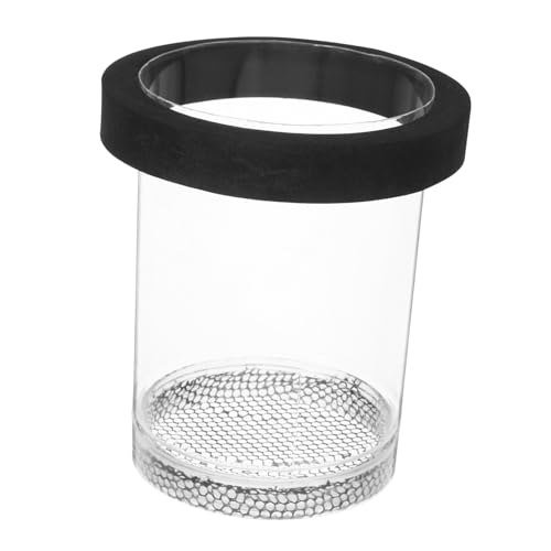 DIKACA Fischzucht Isolationsbox Transparent Aufzuchtbecken für Aquarium mit Schwimmendem Design Sicher für Kleine Fische und Trennung Kranker Fische Geeignet Einfache Handhabung von DIKACA