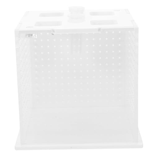 DIKACA Fütterungsbox Reptiliengehäuse klarer Reptilfall Springspinnengehege Zubehör Set für Schneckenterrarium Schlangenkäfig Reptilienkäfig für den Haushalt Acryl Transparent DIKACA Fütterungsbox Reptiliengehäuse klarer Reptilfall Springspinnengehege Zubehör Set für Schneckenterrarium Schlangenkäfig Reptilienkäfig für den Haushalt Acryl Transparent von DIKACA