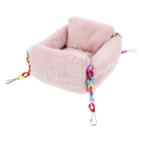 DIKACA Hängematte für Kleine Nager aus Sicherem Baumwollstoff Gemütliches Kuschelbett für Hamster Meerschweinchen und Andere Kleintiere Warmes Komfortables Schlaf Ruheplatz zubehör DIKACA Hängematte für Kleine Nager aus Sicherem Baumwollstoff Gemütliches Kuschelbett für Hamster Meerschweinchen und Andere Kleintiere Warmes Komfortables Schlaf Ruheplatz zubehör von DIKACA