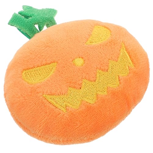 DIKACA Halloween Kuscheliges Katzenspielzeug Kürbisform mit Quietscher Leichtes Plüschmaterial Langlebig und Interaktives Kauspielzeug für Indoor Katzen Fördert Aktivität und Zahnpflege DIKACA Halloween Kuscheliges Katzenspielzeug Kürbisform mit Quietscher Leichtes Plüschmaterial Langlebig und Interaktives Kauspielzeug für Indoor Katzen Fördert Aktivität und Zahnpflege von DIKACA