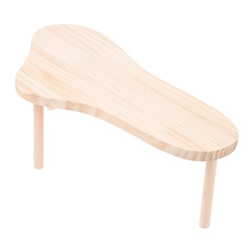 DIKACA Hamster Holzplattform mit Ständer Kletterplattform für Zwerghamster Kleintiere Käfigzubehör Trainingsspielzeug für Hamster Meerschweinchen DIKACA Hamster Holzplattform mit Ständer Kletterplattform für Zwerghamster Kleintiere Käfigzubehör Trainingsspielzeug für Hamster Meerschweinchen von DIKACA