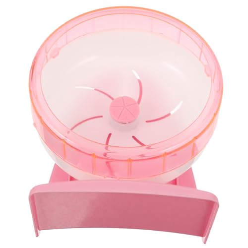 DIKACA Hamster Laufrad Silent Kunststoff mit Anti rutsch Oberfläche Geräuschloses Übungsrad für Kleintiere Wie Zwerghamster und Ratten Sicherer Käfigzubehör Einfache Reinigung und von DIKACA