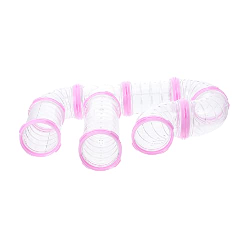 DIKACA Hamster Röhren DIY Tunnel für Haus Hamster Flexibel Verbindbar Langlebig Praktisch für Käfigerweiterung und Sicheres Kleiner Nagetiere von DIKACA