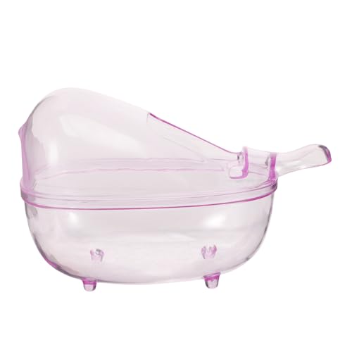 DIKACA Hamster Sandbad Container aus Robustem Durchsichtiges Hamster badebecken mit offenem Deckel Tiefes Sandbad für Zwerghamster Praktisches Kleintierzubehör für Gesunde Badespiele DIKACA Hamster Sandbad Container aus Robustem Durchsichtiges Hamster badebecken mit offenem Deckel Tiefes Sandbad für Zwerghamster Praktisches Kleintierzubehör für Gesunde Badespiele von DIKACA