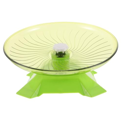 DIKACA Hamster Silent Wheel Maus Silent Hamster Laufräder Kleintier Laufrad Zubehör Rattenrad Grüner Kunststoff DIKACA Hamster Silent Wheel Maus Silent Hamster Laufräder Kleintier Laufrad Zubehör Rattenrad Grüner Kunststoff von DIKACA