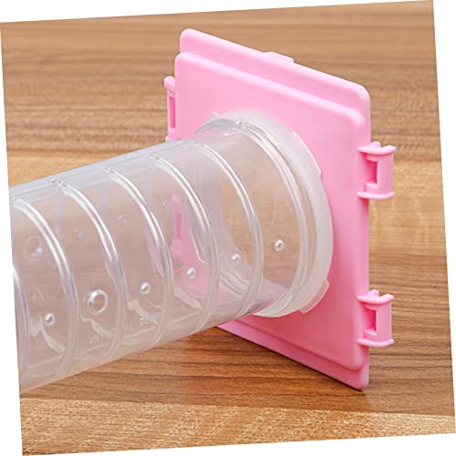 DIKACA Hamster Tunnel Stopper Teilig Kunststoff DIY Käfig Zubehör für und Teddyhamster mit Belüftung Sicherer Verschluss für Hamsterröhrensysteme Passend für Kleintierkäfige von DIKACA