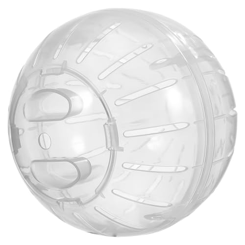 DIKACA Hamster Übungsball mit Belüftung Glatter Laufball für Kleine Haustiere Atmungsaktives Jogging für Rennmäuse Zwerghamster Geräuscharmer Kleintier Activity Ball von DIKACA
