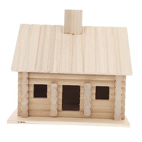 DIKACA Hüttenförmiges Vogelhaus Für Garten Und Rustikales Dekoratives Häuschen Für Vögel Gartenschmuck Accessoire Naturfreundliches Nisthaus DIKACA Hüttenförmiges Vogelhaus Für Garten Und Rustikales Dekoratives Häuschen Für Vögel Gartenschmuck Accessoire Naturfreundliches Nisthaus von DIKACA