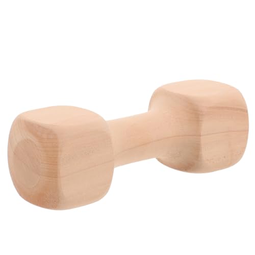 DIKACA Hundespielzeug aus Holz Hantel zum Trainieren Apportieren Kauen von Backenzähnen tragbares Welpenzubehör Spaß für Haustiere DIKACA Hundespielzeug aus Holz Hantel zum Trainieren Apportieren Kauen von Backenzähnen tragbares Welpenzubehör Spaß für Haustiere von DIKACA