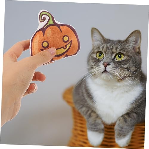 DIKACA Interaktives Katzenspielzeug Kürbisform Plüsch Kuscheltier Kauspielzeug für Katzen und Kätzchen Halloween Haustierspielzeug zur Beschäftigung und Stimmungsaufhellung DIKACA Interaktives Katzenspielzeug Kürbisform Plüsch Kuscheltier Kauspielzeug für Katzen und Kätzchen Halloween Haustierspielzeug zur Beschäftigung und Stimmungsaufhellung von DIKACA