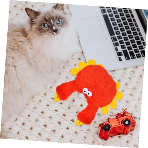 DIKACA Interaktives Katzenspielzeug Plüsch mit Quietscher Wiederaufladbar Material für Katzen Jeden Alters Spielspaß und Beschäftigung DIKACA Interaktives Katzenspielzeug Plüsch mit Quietscher Wiederaufladbar Material für Katzen Jeden Alters Spielspaß und Beschäftigung von DIKACA