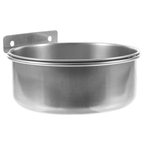 DIKACA Haustiernapf Haustier Hundefutter Utensilien Edelstahl Hundenapf Hundekäfig hängendes festes Hundebecken Kätzchen-Wassernapf Kätzchennapf für den Haushalt Katzennapf Hundenäpfe 6cm DIKACA Haustiernapf Haustier Hundefutter Utensilien Edelstahl Hundenapf Hundekäfig hängendes festes Hundebecken Kätzchen-Wassernapf Kätzchennapf für den Haushalt Katzennapf Hundenäpfe 6cm von DIKACA