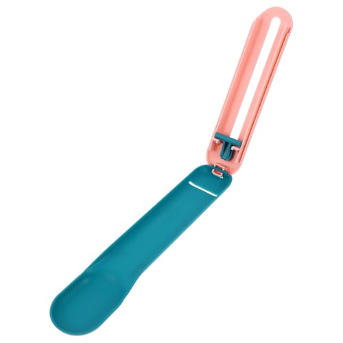 DIKACA Katzenfutterscoop Ergonomischer Katzenspoon für Flüssige Snacks und Nassfutter Praktische Leckerli quetscher für Katzen Einfach zu Bedienen in Blau für Katzenbesitzer von DIKACA