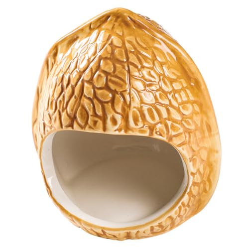 DIKACA Keramik Hamster Versteck Haus Schlafnest für Kleintiere Dekoratives Hamsterbett mit Langlebigem Material Geeignet für Hamster und Chinchillas Pflegeleicht und Tragbar Komfortables DIKACA Keramik Hamster Versteck Haus Schlafnest für Kleintiere Dekoratives Hamsterbett mit Langlebigem Material Geeignet für Hamster und Chinchillas Pflegeleicht und Tragbar Komfortables von DIKACA