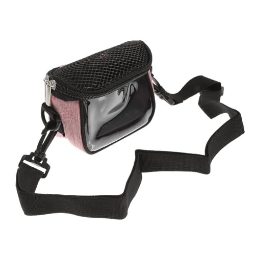 DIKACA Kleintier Tragetasche Atmungsaktiv Tragbar für Hamster Igel Meerschweinchen Chinchilla Outdoor Haustier Handtasche für Kleine Nagetiere S von DIKACA