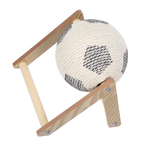 DIKACA Kratzball Katzenkratzspielzeug Sisal Handgewebt Für Indoor Katzenpflege Und Interaktives In Grün Kleiner Fußballstil DIKACA Kratzball Katzenkratzspielzeug Sisal Handgewebt Für Indoor Katzenpflege Und Interaktives In Grün Kleiner Fußballstil von DIKACA